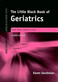 Little Black Book of Geriatrics by Karen Gershman, Paperback | Indigo Chapters