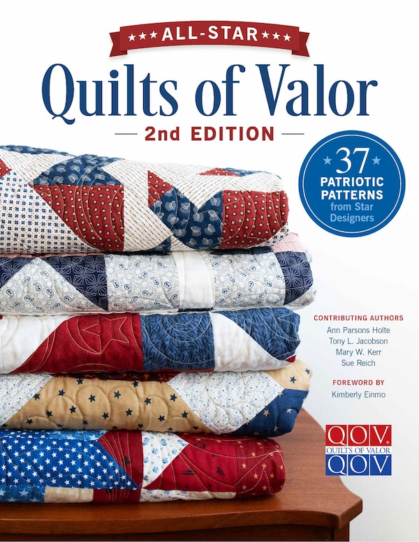 All-Star Quilts of Valor 2nd Edition by Quilts Of Valor Foundation, Spiral Bound | Indigo Chapters
