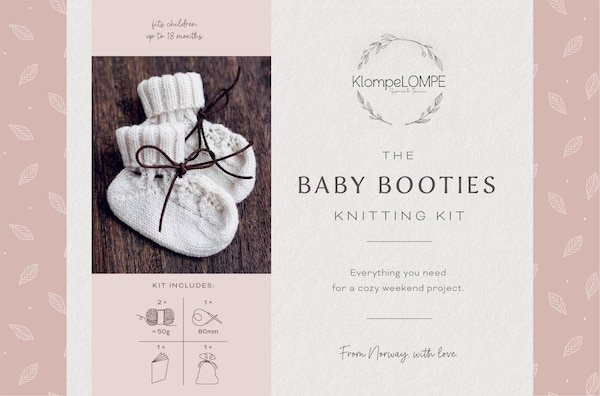 The Baby Booties Knitting Kit by Hanne Andreassen Hjelmas, Hardcover | Indigo Chapters