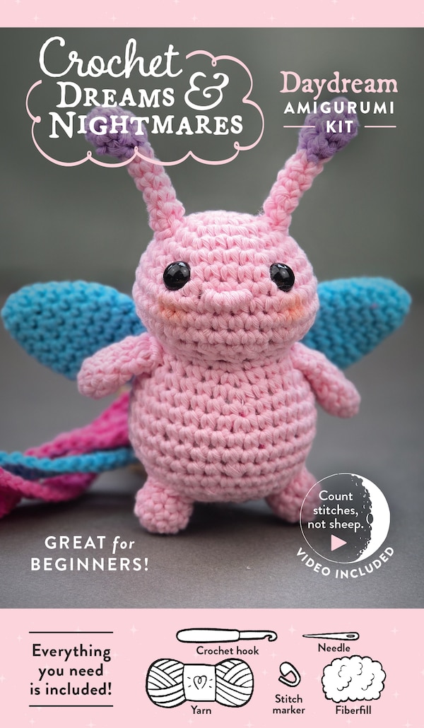 Crochet Dreams and Nightmares Amigurumi Kit Daydream: Everything You Need Is Included by Carolyne Brodie, Hardcover | Indigo Chapters