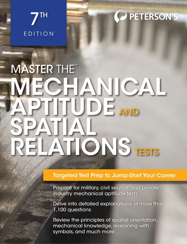 Master The Mechanical Aptitude And Spatial Relations Test by PETERSON'S, Paperback | Indigo Chapters