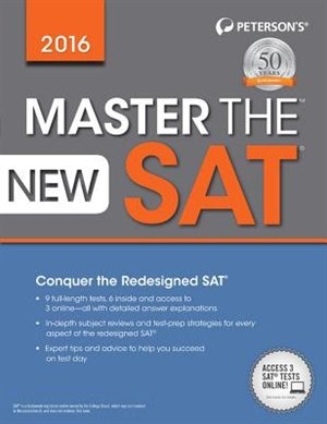 Master The New Sat 2016 by PETERSON'S, Paperback | Indigo Chapters