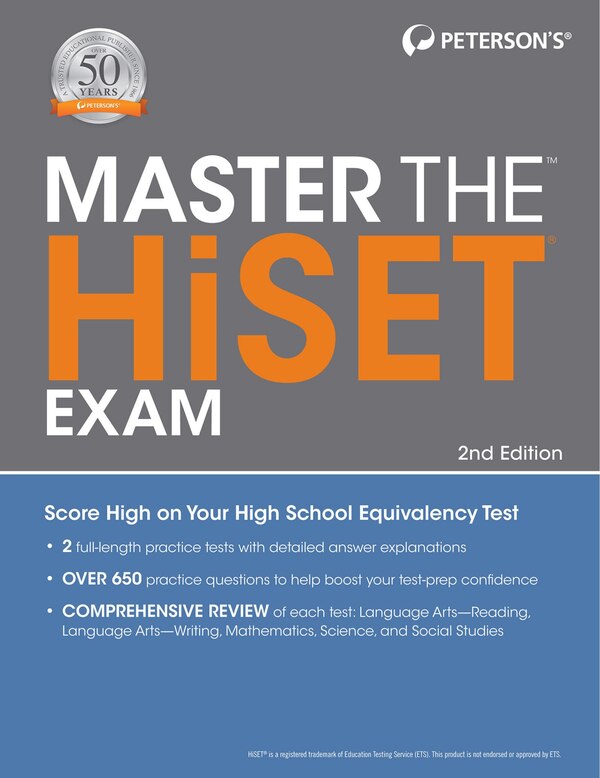 Master The Hiset Exam 2nd Edition by PETERSON'S, Paperback | Indigo Chapters