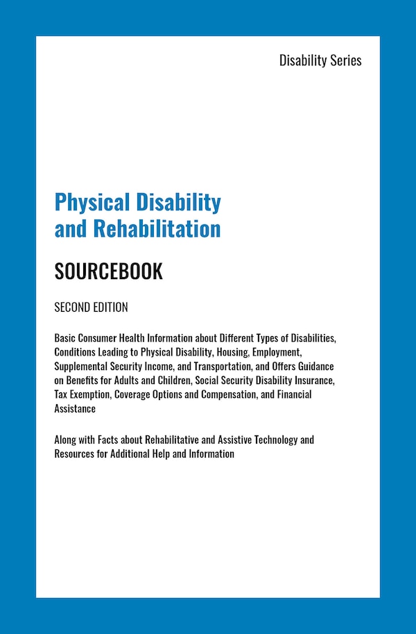 Physical Disability and Rehabilitation Sourcebook Second Edition by James Chambers, Hardcover | Indigo Chapters