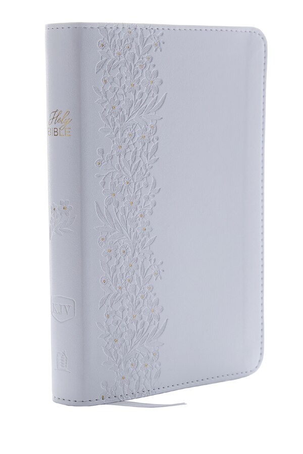 Kjv Bride's Bible Leathersoft White Red Letter Comfort Print by Thomas Thomas Nelson, Leather/Fine Binding | Indigo Chapters