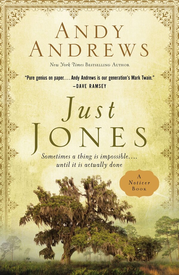 Just Jones by Andy Andrews, Hardcover | Indigo Chapters