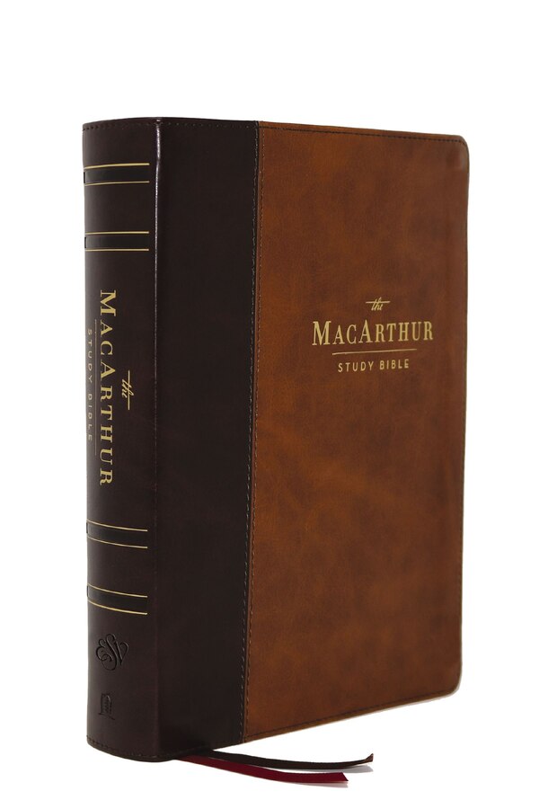 Esv Macarthur Study Bible 2nd Edition Leathersoft Brown Thumb Indexed by Thomas Thomas Nelson, Leather/Fine Binding | Indigo Chapters