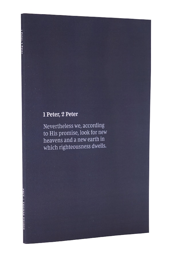 Nkjv Bible Journal - 1-2 Peter, Paperback Comfort Print by Thomas Thomas Nelson | Indigo Chapters