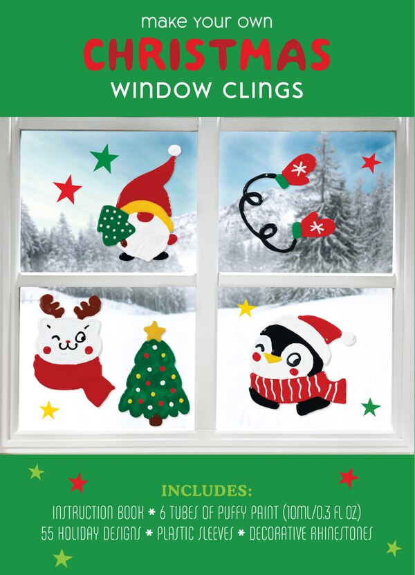 Make Your Own Christmas Window Clings by Editors Of Chartwell Books, Hardcover | Indigo Chapters