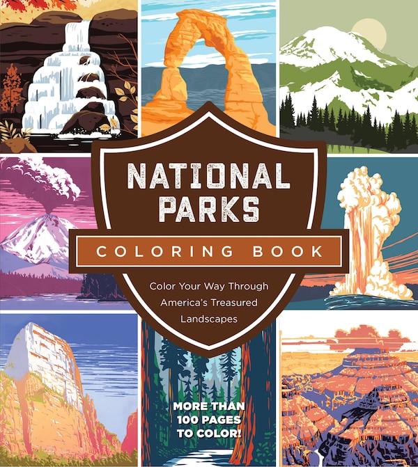 National Parks Coloring Book by Editors Of Chartwell Books, Paperback | Indigo Chapters