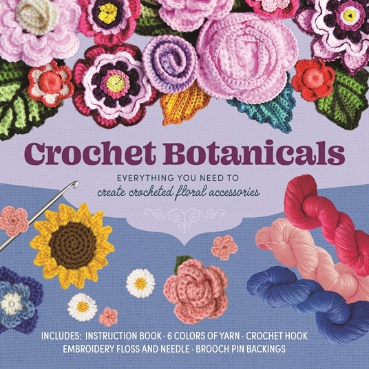 CROCHET BOTANICALS by Katalin Galusz, Boxed Set/Slip Case/Casebound | Indigo Chapters