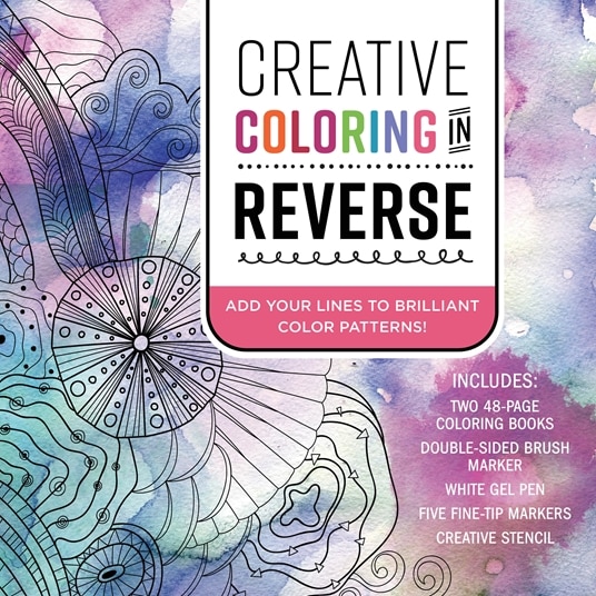 CREATIVE COLORING IN REVERSE KIT by Of Chartwell Editors, Boxed Set/Slip Case/Casebound | Indigo Chapters