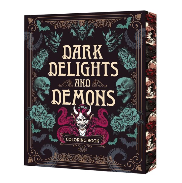 Dark Delights and Demons Coloring Book by Editors Of Chartwell Books, Paperback | Indigo Chapters