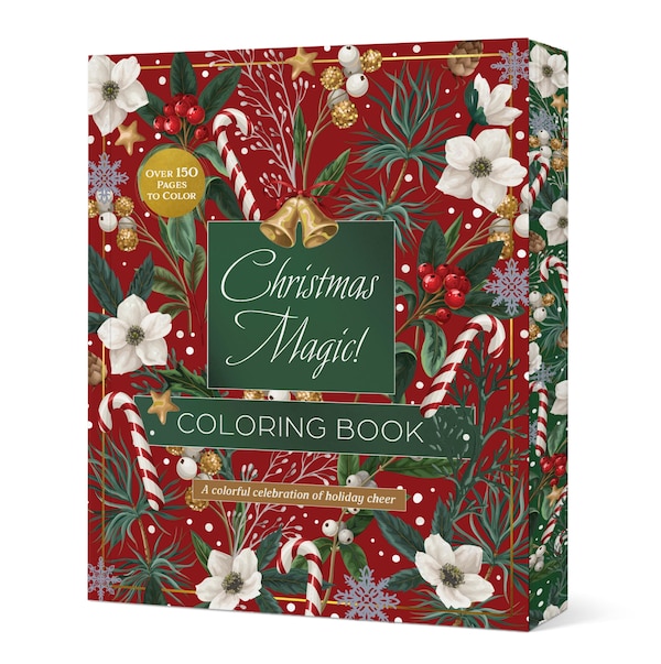 Christmas Magic Coloring Book by Editors Of Chartwell Books, Paperback | Indigo Chapters