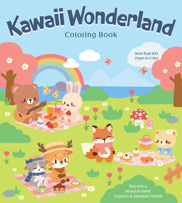 Kawaii Wonderland Coloring Book by Editors Of Chartwell Books, Paperback | Indigo Chapters