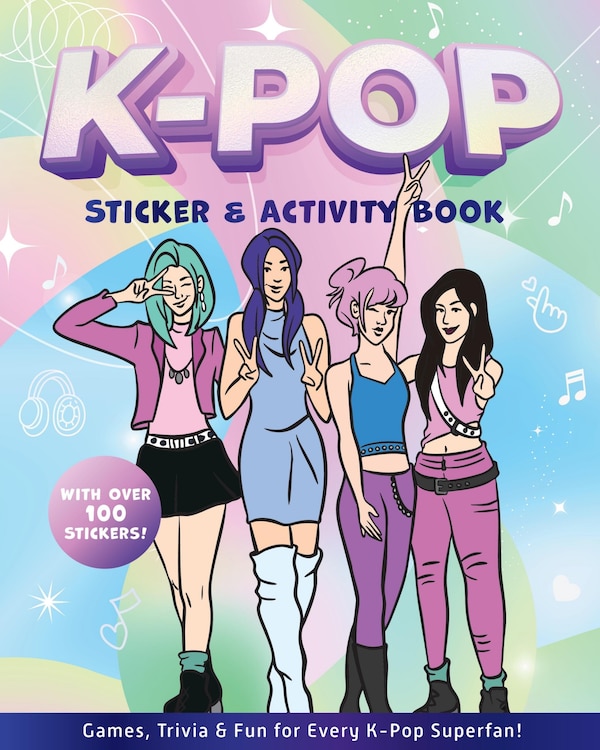 K-Pop Sticker & Activity Book by Editors Of Chartwell Books, Paperback | Indigo Chapters