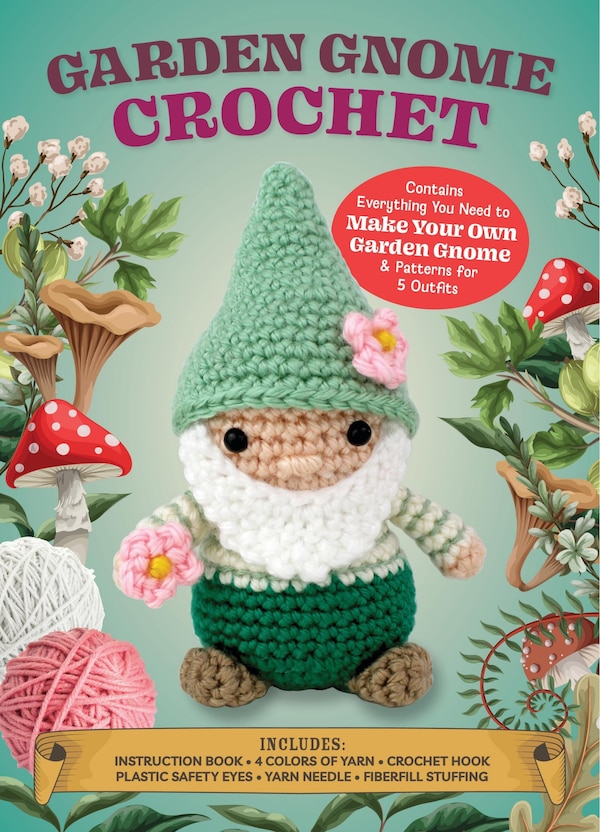Garden Gnome Crochet by Kati Gálusz, Hardcover | Indigo Chapters