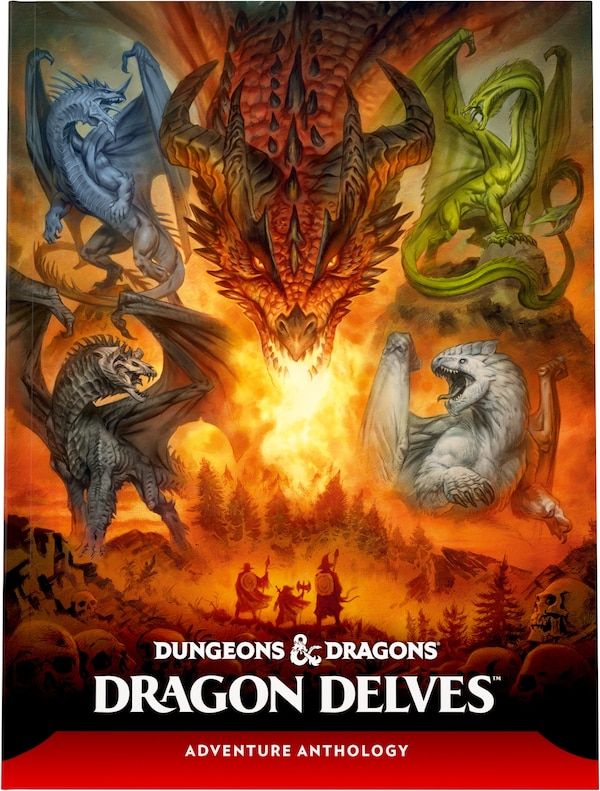 D&D RPG DRAGON DELVES AN ADVENTURE ANTHOLOGY HC by Wizards of the Coast, Hardcover | Indigo Chapters