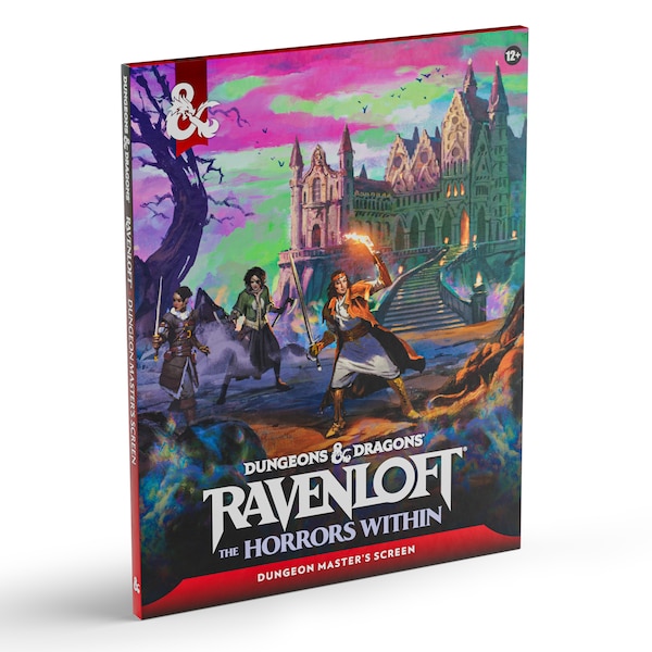 D&D Ravenloft The Horrors Within DM Screen by Wizards of the Coast, Paper over Board | Indigo Chapters