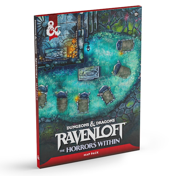 D&D Ravenloft Horrors Within Map Pack by Wizards of the Coast, Paper over Board | Indigo Chapters