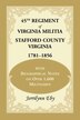 45th Regiment of Virginia Militia Stafford County Virginia 1781-1856 by Jerrilynn Eby, Paperback | Indigo Chapters