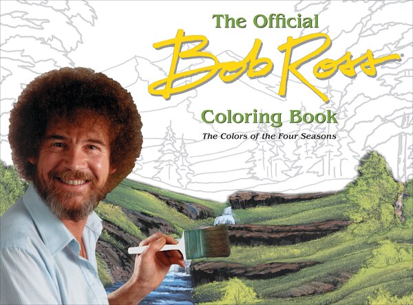 The Official Bob Ross Coloring Book, Paperback | Indigo Chapters