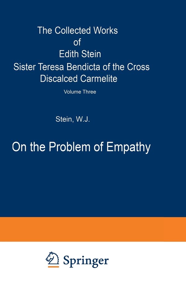 On the Problem of Empathy by W J Stein, Hardcover | Indigo Chapters