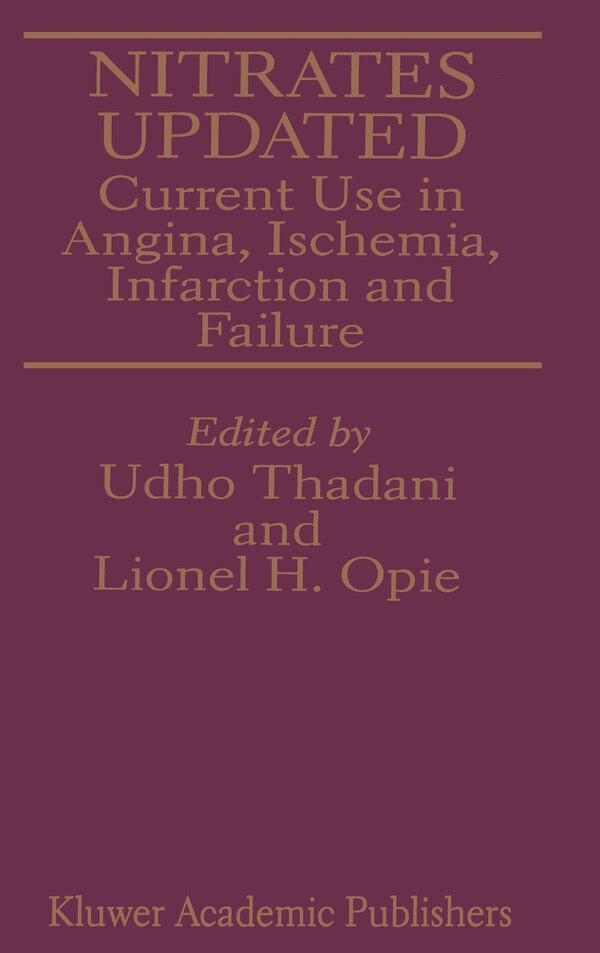 Nitrates Updated by Udho Thadani, Hardcover | Indigo Chapters