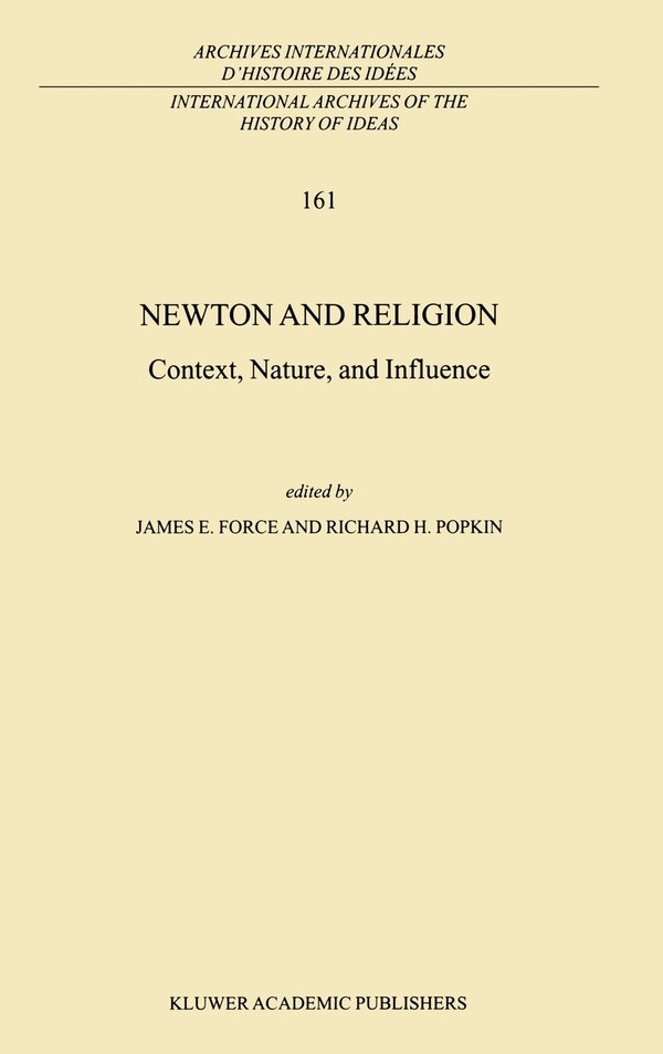 Newton and Religion by J E Force, Hardcover | Indigo Chapters
