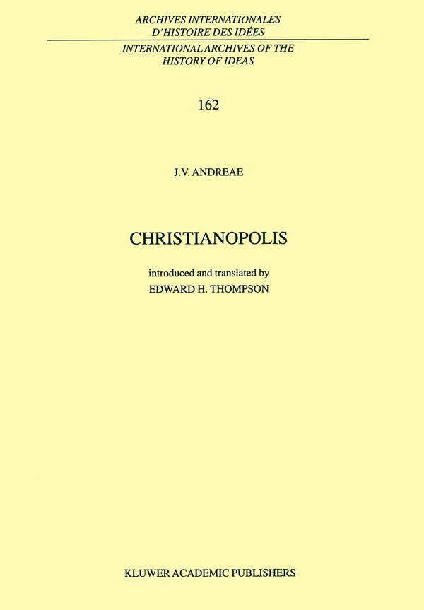Christianopolis by E H Thompson, Hardcover | Indigo Chapters