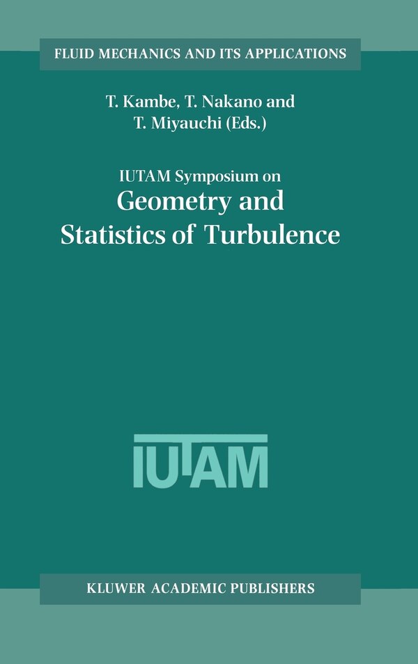 IUTAM Symposium on Geometry and Statistics of Turbulence by T. Kambe, Hardcover | Indigo Chapters