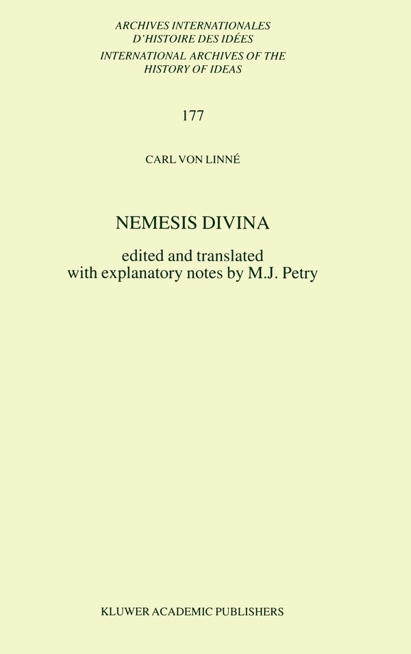 Nemesis Divina by Carl Von Linné, Hardcover | Indigo Chapters