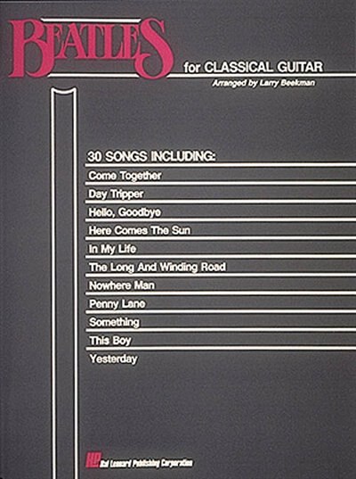 Beatles for Classical Guitar by The Beatles, Paperback | Indigo Chapters