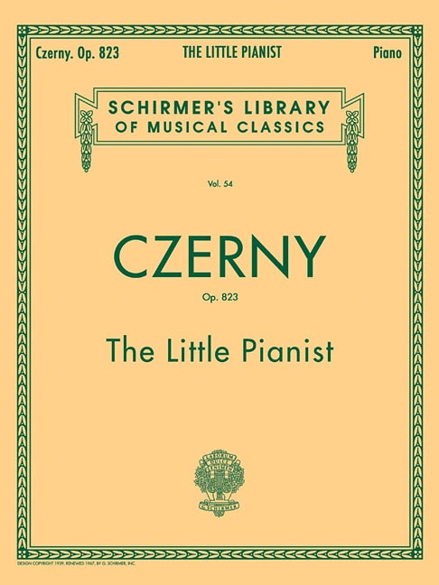 Little Pianist Op. 823 (Complete) by Carl Czerny, Paperback | Indigo Chapters