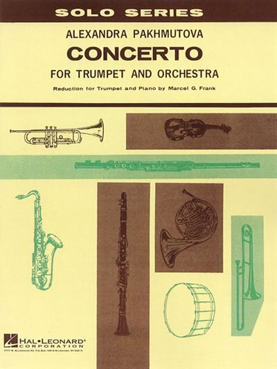 Concerto for Trumpet and Orchestra by Alexandra Pakhmutova, Paperback | Indigo Chapters