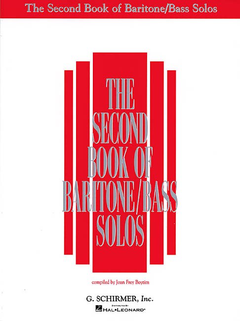 The Second Book of Baritone/Bass Solos by Joan Frey Boytim, Paperback | Indigo Chapters