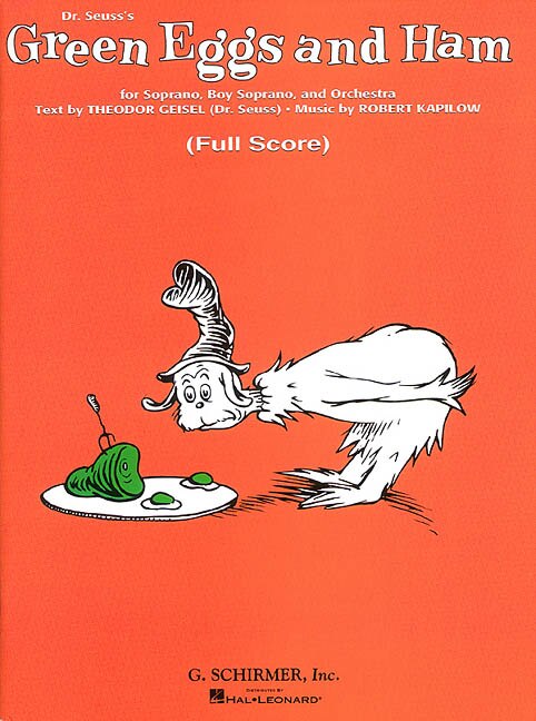 Green Eggs and Ham (Dr. Seuss) by Robert Kapilow, Paperback | Indigo Chapters