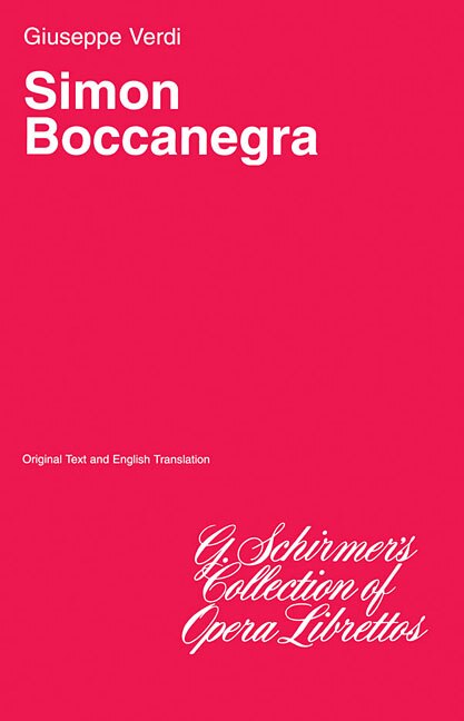 Simon Boccanegra by Giuseppe VERDI, Paperback | Indigo Chapters