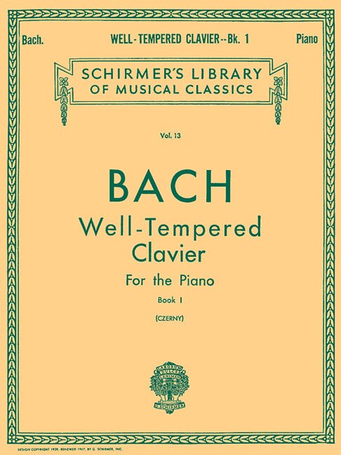 Well Tempered Clavier - Book 1 by Carl Czerny, Paperback | Indigo Chapters