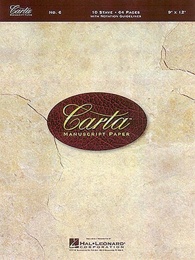 Carta Manuscript Paper No. 6 - Basic, Spiral Bound | Indigo Chapters