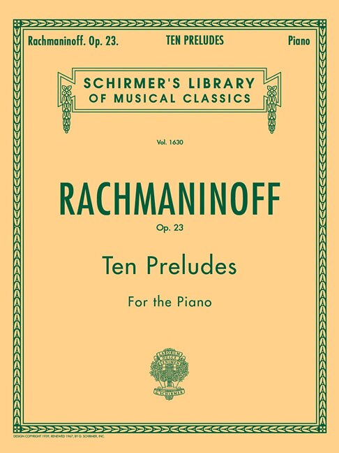 10 Preludes Op. 23 by Sergei Rachmaninoff, Paperback | Indigo Chapters