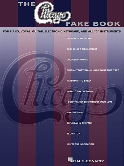 The Chicago Fake Book by Chicago Chicago, Paperback | Indigo Chapters