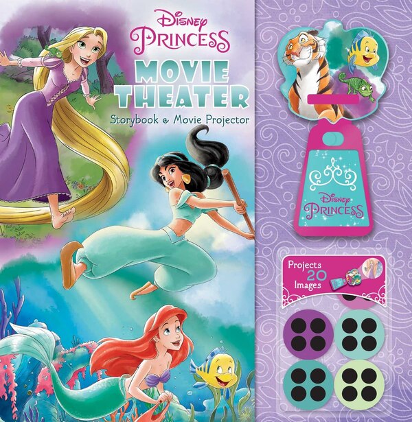 Disney Princess: Movie Theater Storybook & Movie Projector by Brandi Dougherty, Paper over Board | Indigo Chapters