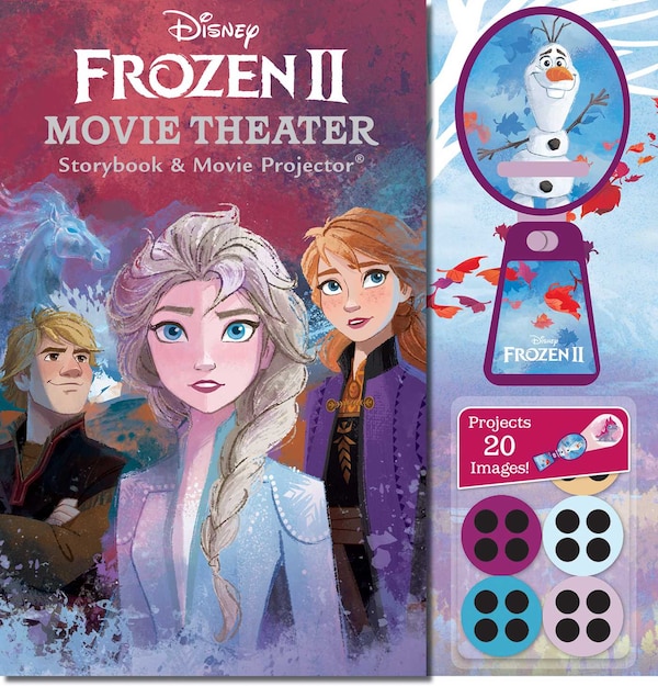 Disney Frozen 2 Movie Theater Storybook & Movie Projector by Marilyn Easton, Paper over Board | Indigo Chapters