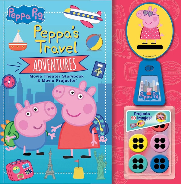 Peppa Pig: Peppa's Travel Adventures Movie Theater Storybook & Movie Projector by Meredith Rusu, Paper over Board | Indigo Chapters