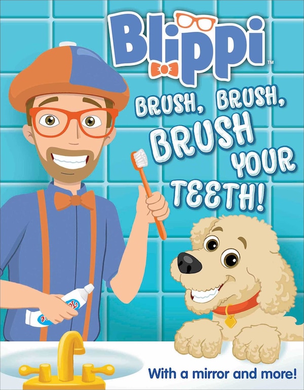 Blippi: Brush Brush Brush Your Teeth by Editors of Studio Fun International, Board Book | Indigo Chapters