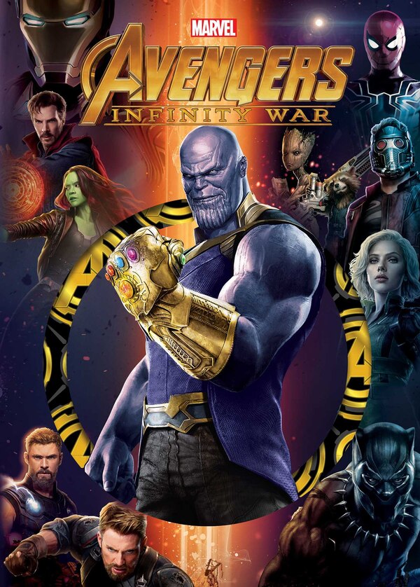 Marvel Die-Cut Classic: Avengers Infinity War by Editors of Studio Fun International, Paper over Board | Indigo Chapters