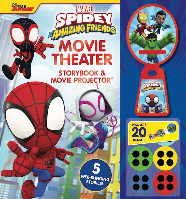 Marvel Spidey and His Amazing Friends: Movie Theater Storybook & Movie Projector by Grace Baranowski, Paper over Board | Indigo Chapters