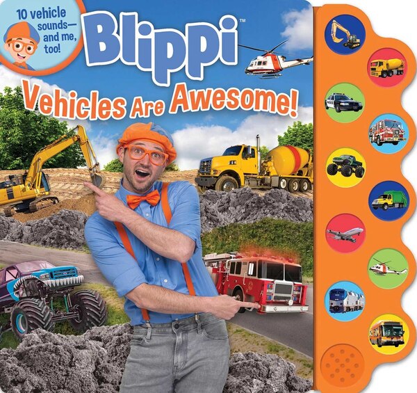 Blippi: Vehicles Are Awesome by Thea Feldman, Board Book | Indigo Chapters