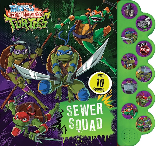Tales of the Teenage Mutant Ninja Turtles: Sewer Squad by Delaney Foerster, Board Book | Indigo Chapters